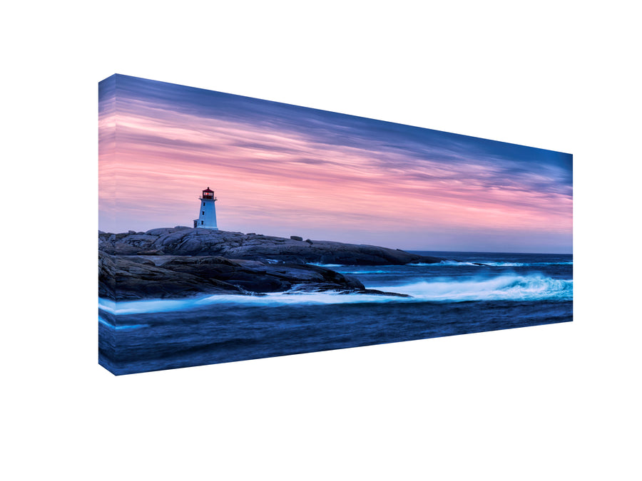 Print on canvas 50x100 lighthouse