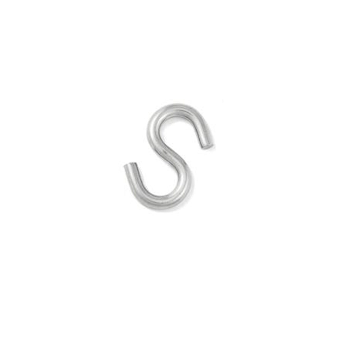 Stainless steel hooks, A4 grade, 4 mm diameter, set of 4