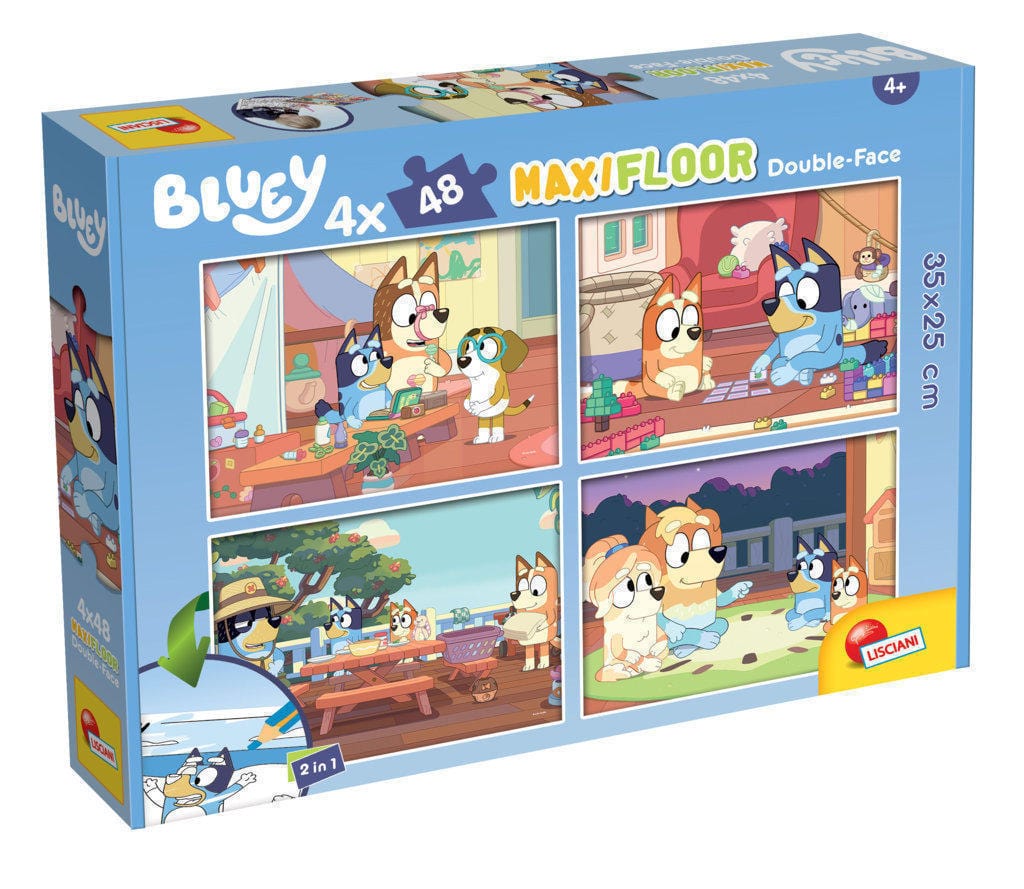 Toys BLUEY  PUZZLE DF MAXI FLOOR 4 X 48