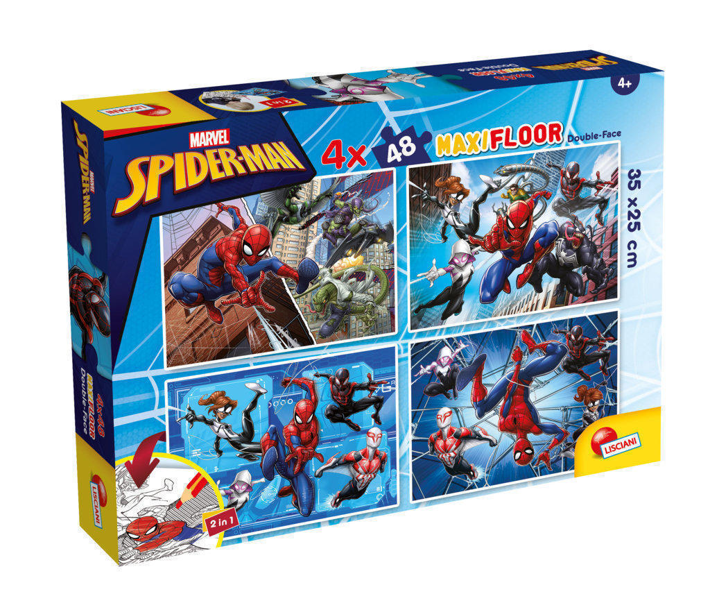 MARVEL PUZZLE DF MAXI FLOOR 4 X 48 SPIDER-MAN