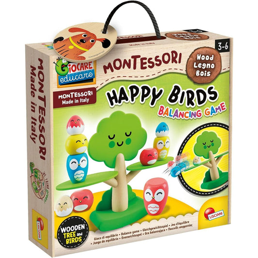 Toys MONTESSORI BABY WOOD TREE BALANCING