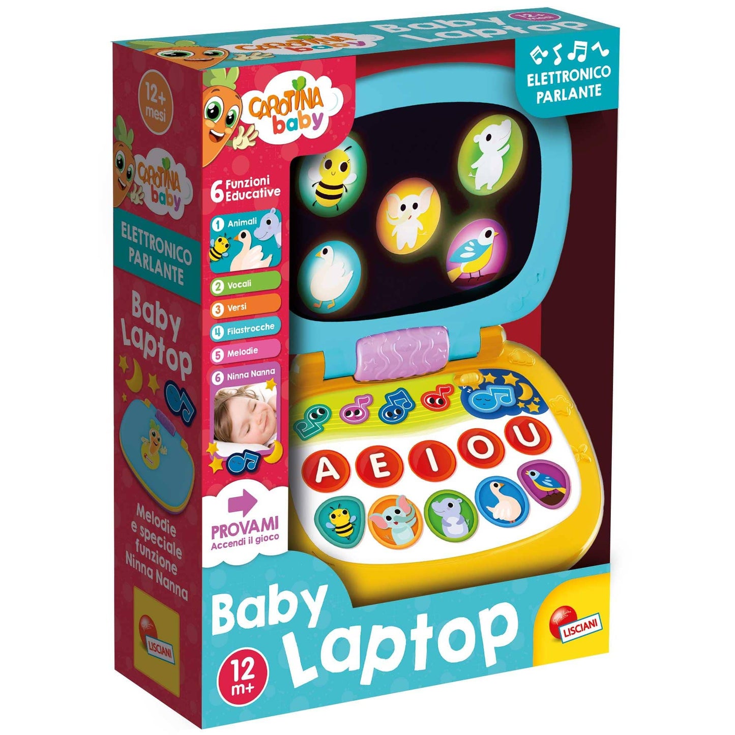 Toys CAROTINA BABY LAPTOP