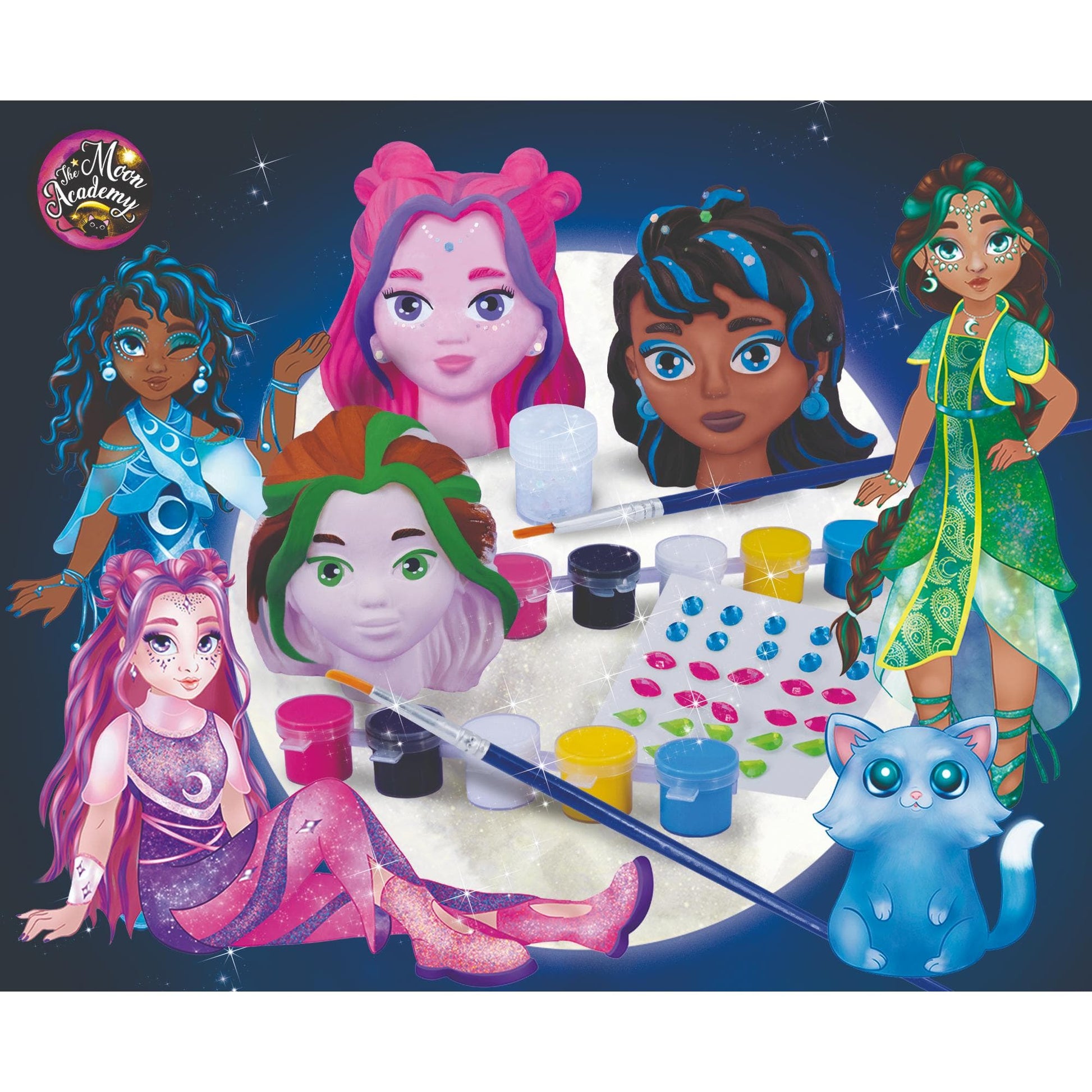 Toys The Moon Academy - Moon Magic Art: Girls