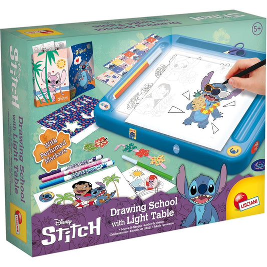 Toys STITCH DRAWING SCHOOL WITH LIGHT TABLE
