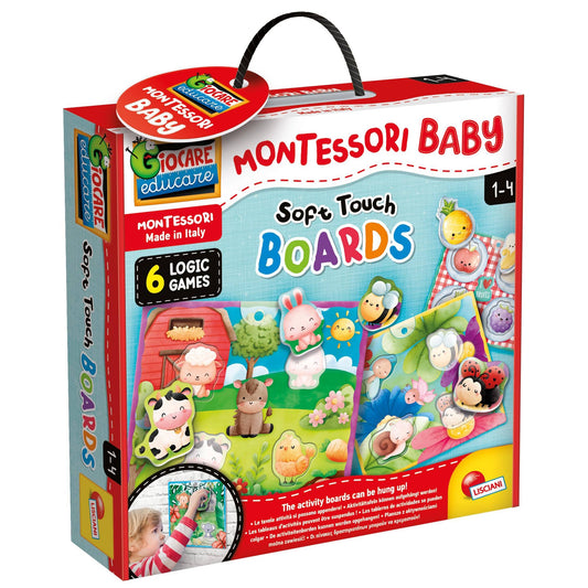 Toys Montessori Baby - Soft Touch Boards