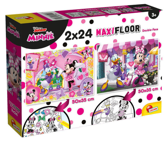 DISNEY PUZZLE MAXIFLOOR 2 X 24 MINNIE