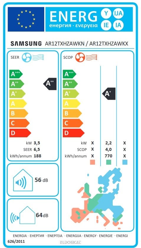 Bricocenter UNITA' INTERNA SERIE LUZON INVERTER 12MILA BTU
