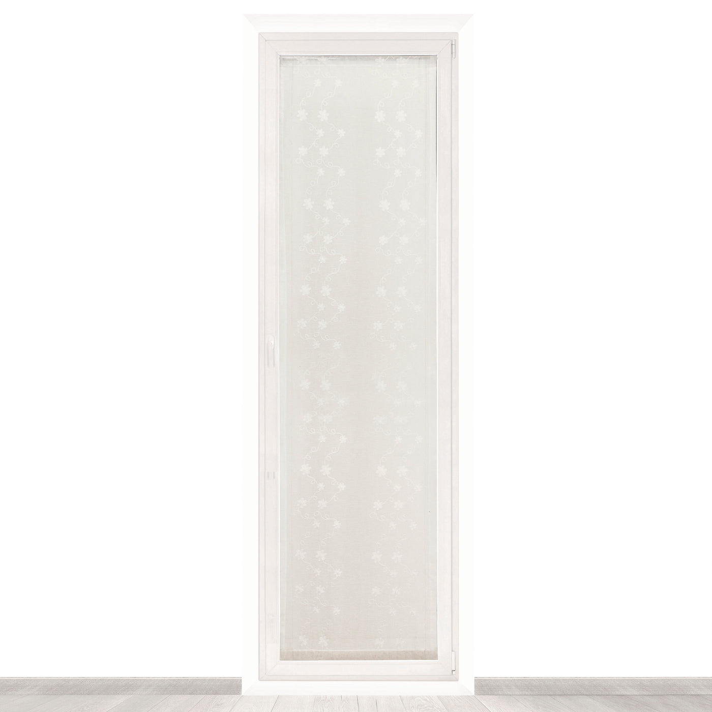 Lynx white curtain, 60 x 240 cm