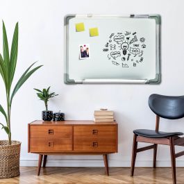 MAGNETIC BOARD 45X60 METAL FRAME