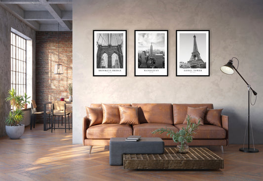 Stampa incorniciata brooklyn 50x70cm