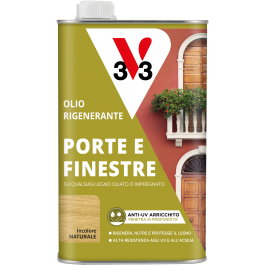 PROTECTIVE OIL FOR WINDOW DOORS SHUTTERS SOLVENT BASE COLORLESS V33 1 LT