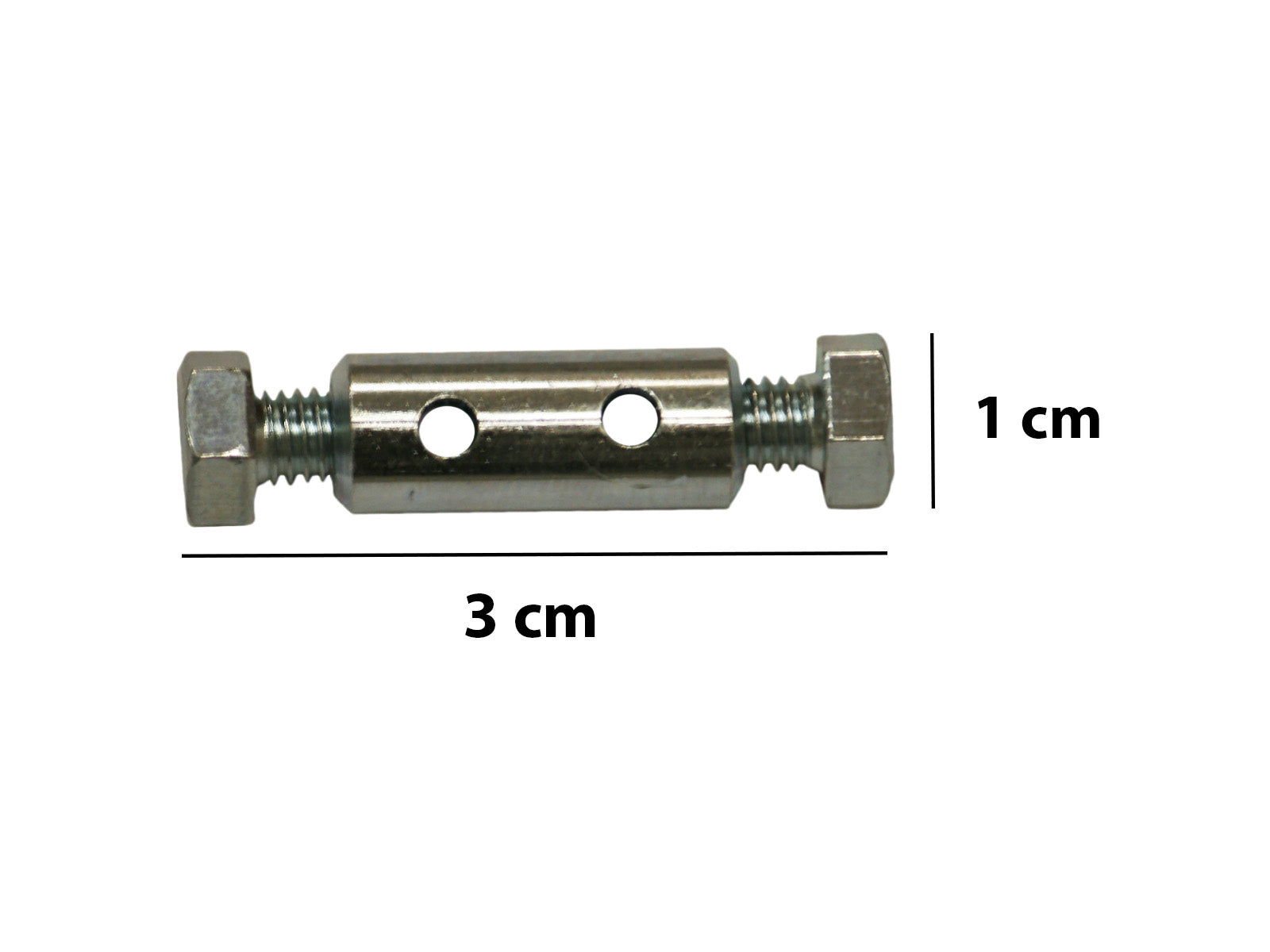 GALVANIZED CLAMPS 2 HEX SCREWS IN TES