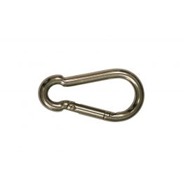 2 STAINLESS STEEL FIREMAN CARABINER D.4