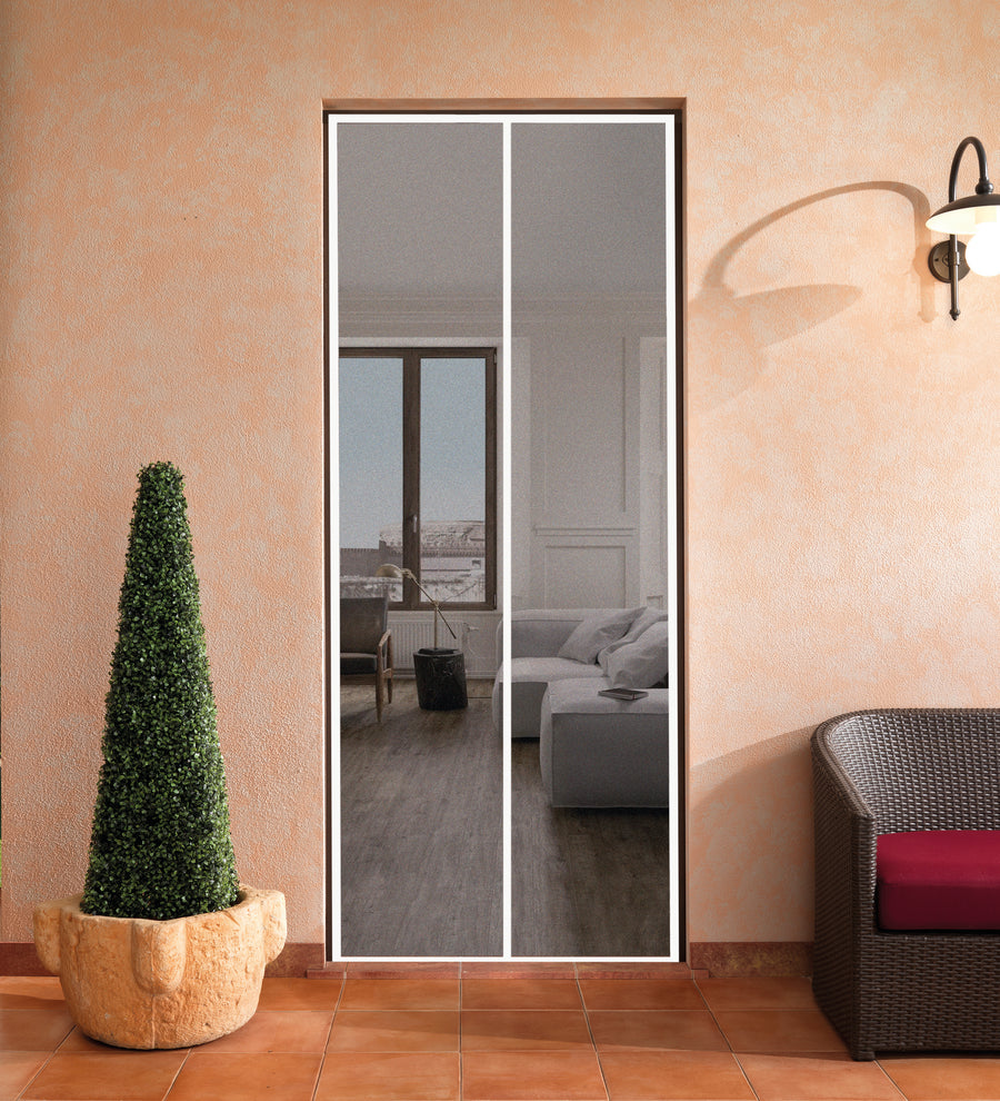 Zanzariera magnetix plus 150x250h bianco