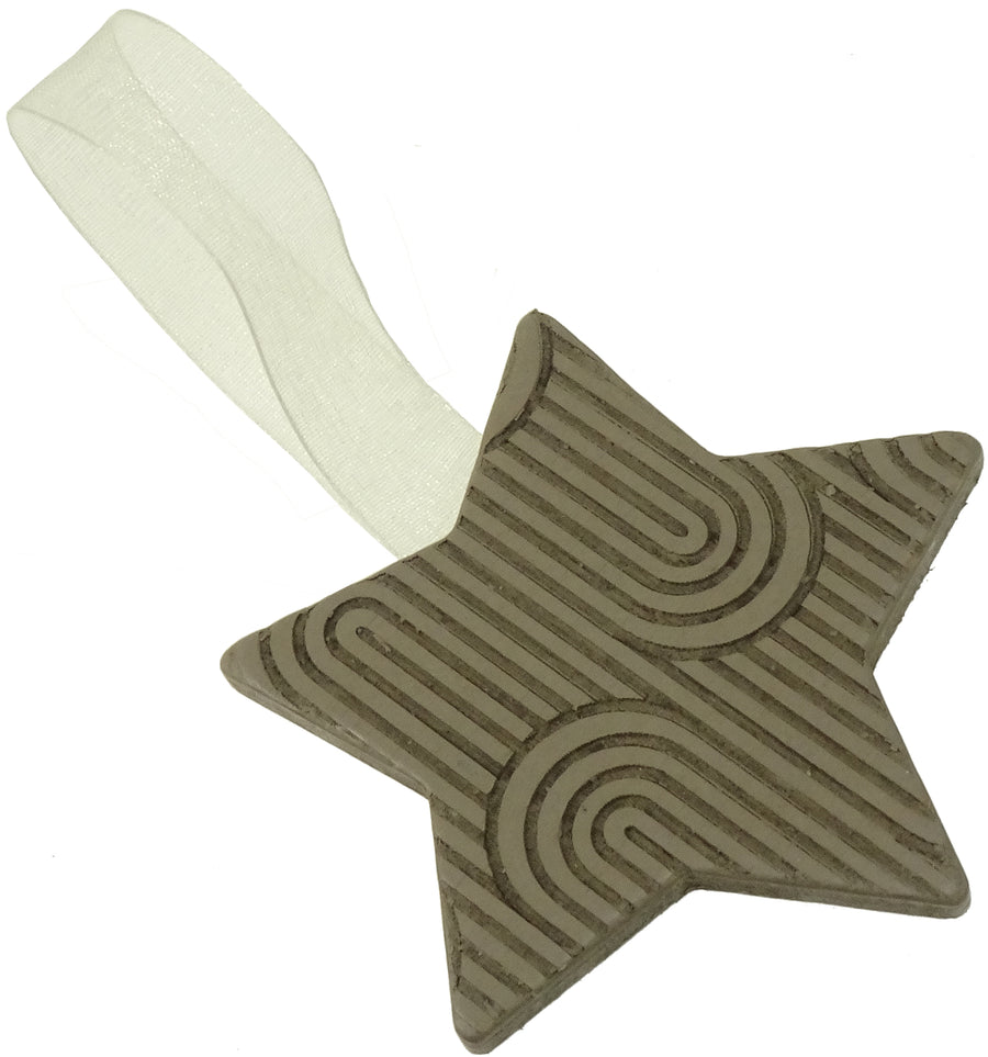 Calamita mini clip archi stella tortora