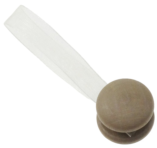 Miniplay dove-grey magnets, 24mm diameter