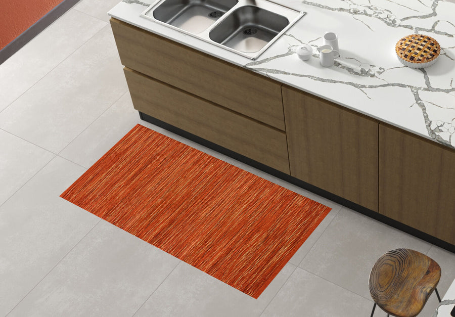Tappetino mix cotone 50x80cm arancione