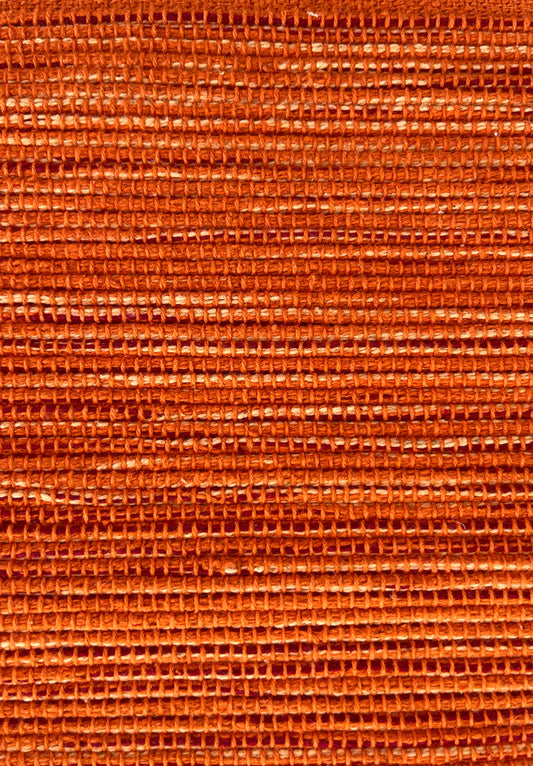 Orange cotton blend mat, 50x80cm