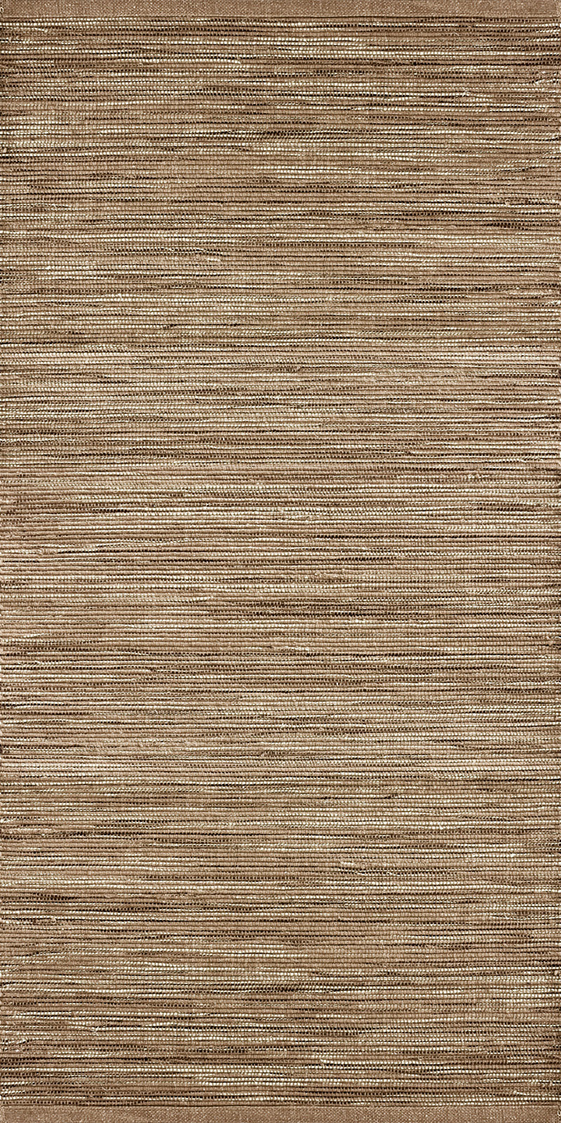 Beige cotton blend rug, 50x170cm