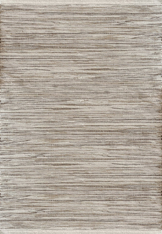50x80cm cream-coloured cotton blend rug