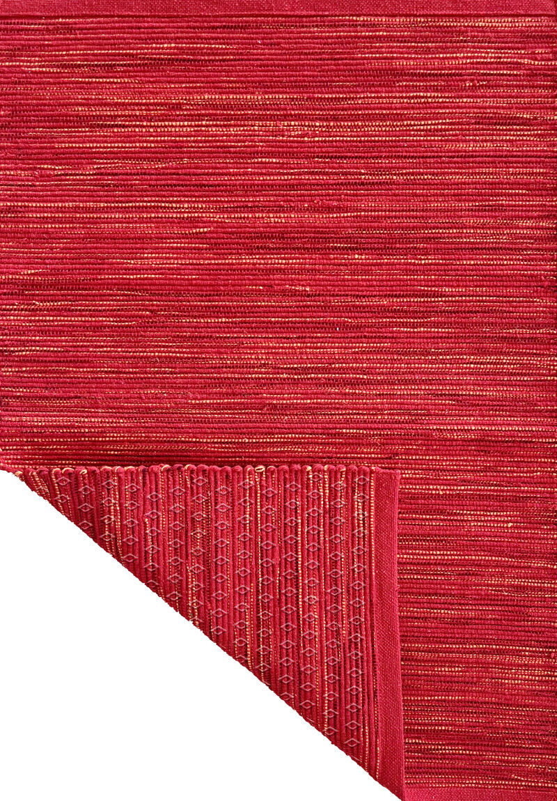 Red 50x80cm cotton blend mat