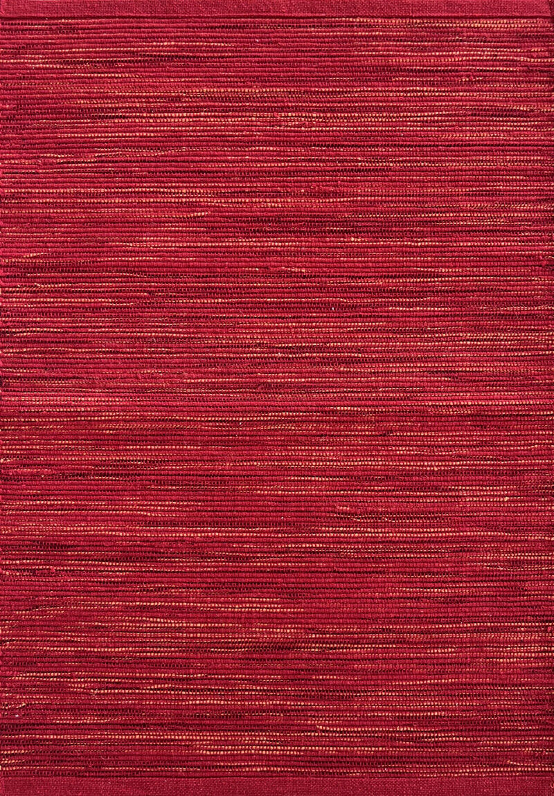 Red 50x80cm cotton blend mat