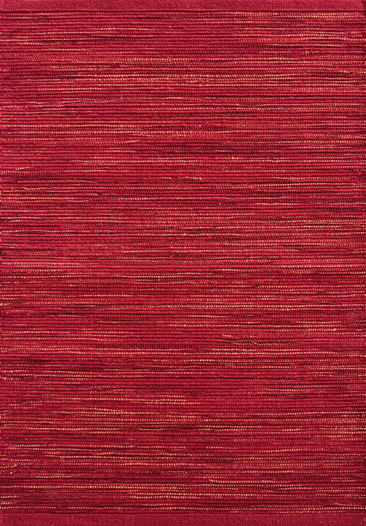 Red 50x80cm cotton blend mat
