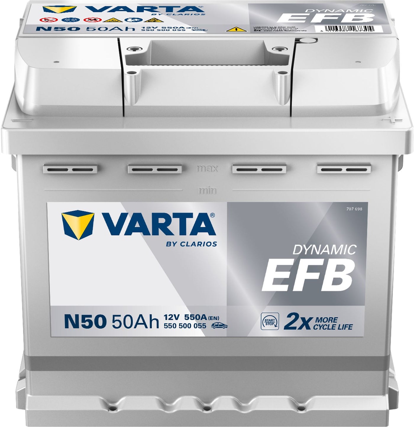 Varta 50Ah EFB Start/Stop N50 car battery