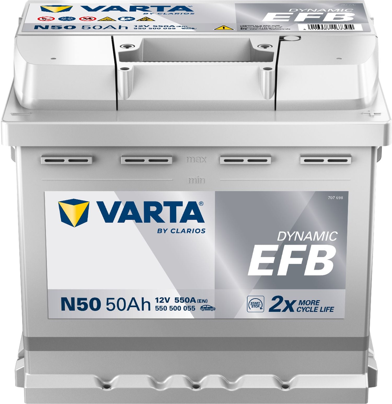 Varta 50Ah EFB Start/Stop N50 car battery