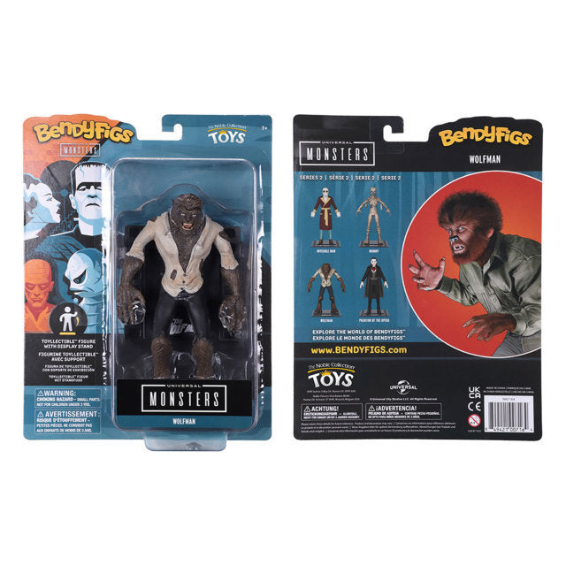 Wolfman - character Toyllectible Bendyfigs - Universal