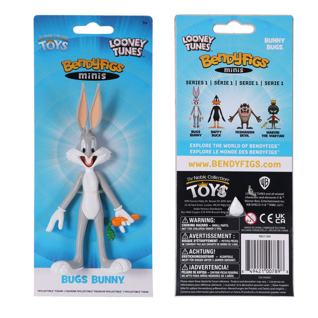 Bugs Bunny - mini personaggio Toyllectible Bendyfigs - Looney Tunes