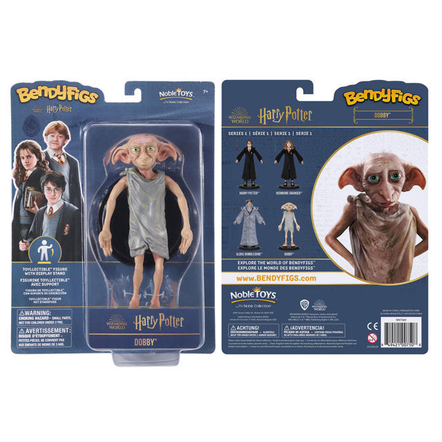 Dobby - Toyllectible character with Bendyfigs stand - Harry Potter