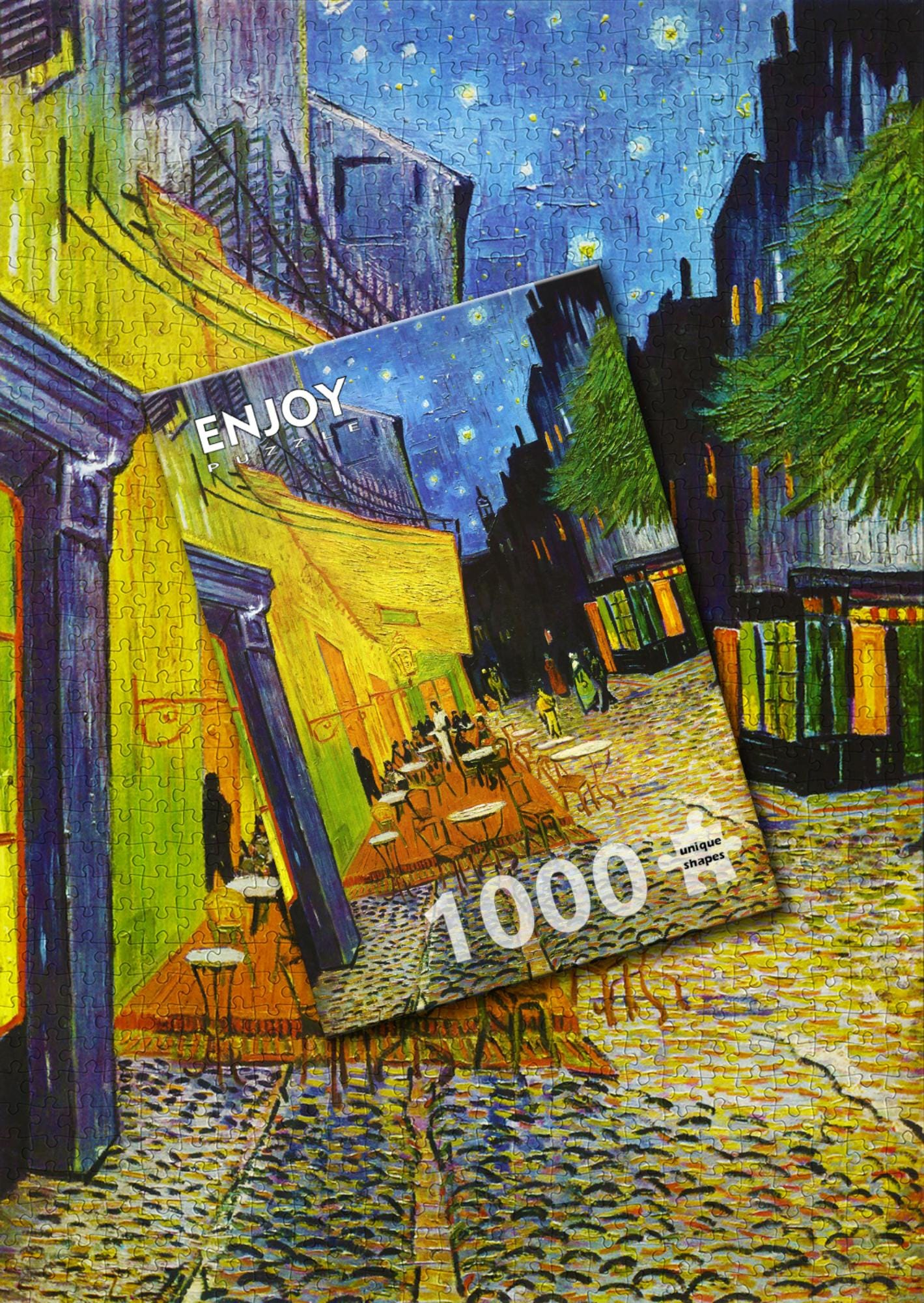 Toys Puzzle 1000 pezzi - Vincent Van Gogh: Cafe Terrace at Night
