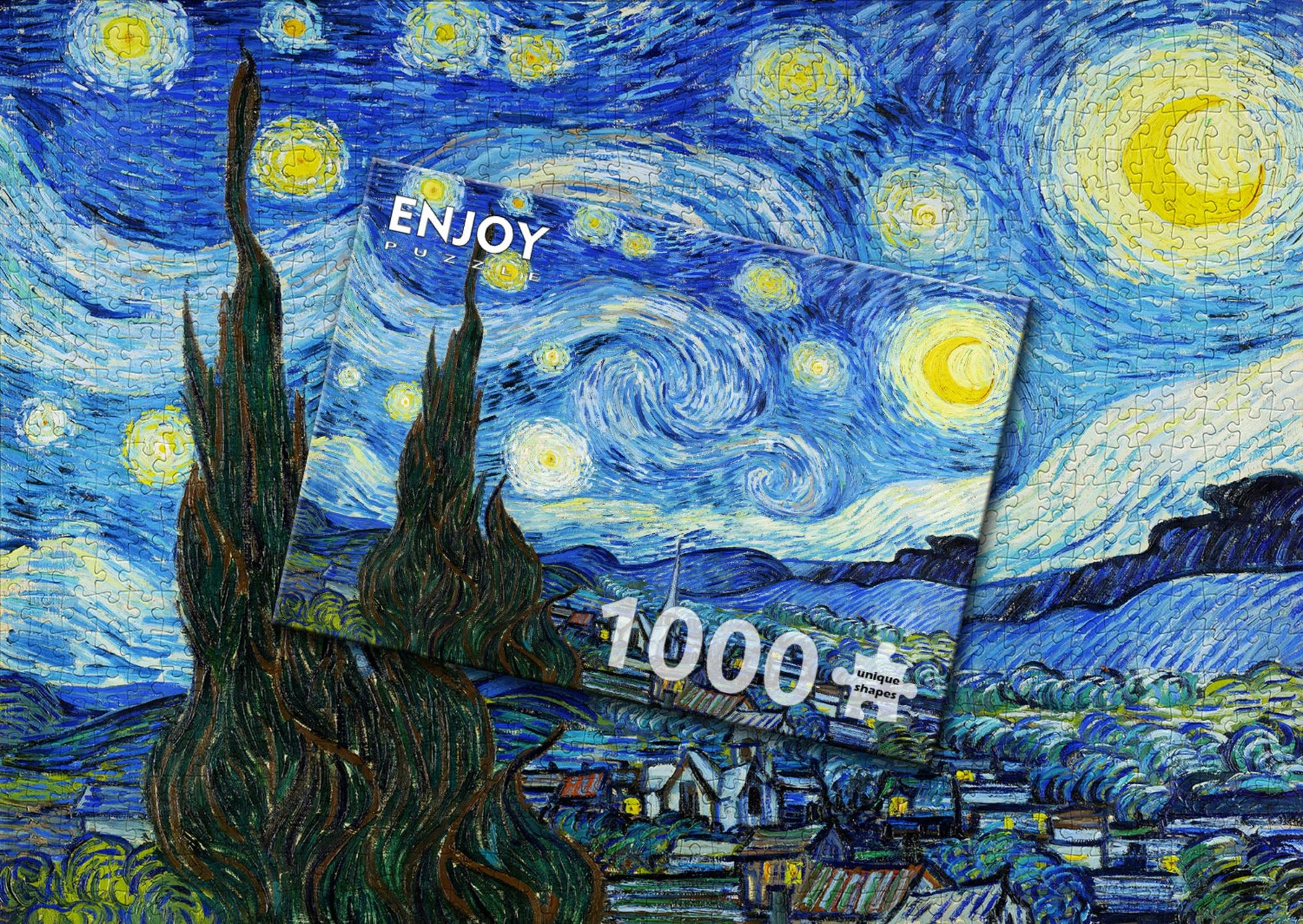 1000 piece puzzle - Vincent Van Gogh: Starry Night