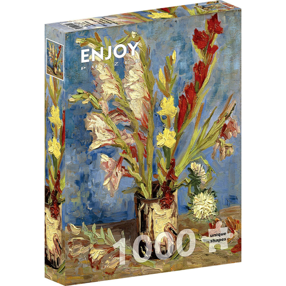 Puzzle 1000 pezzi - Vincent Van Gogh: Vase with Gladioli and Chinese Asters