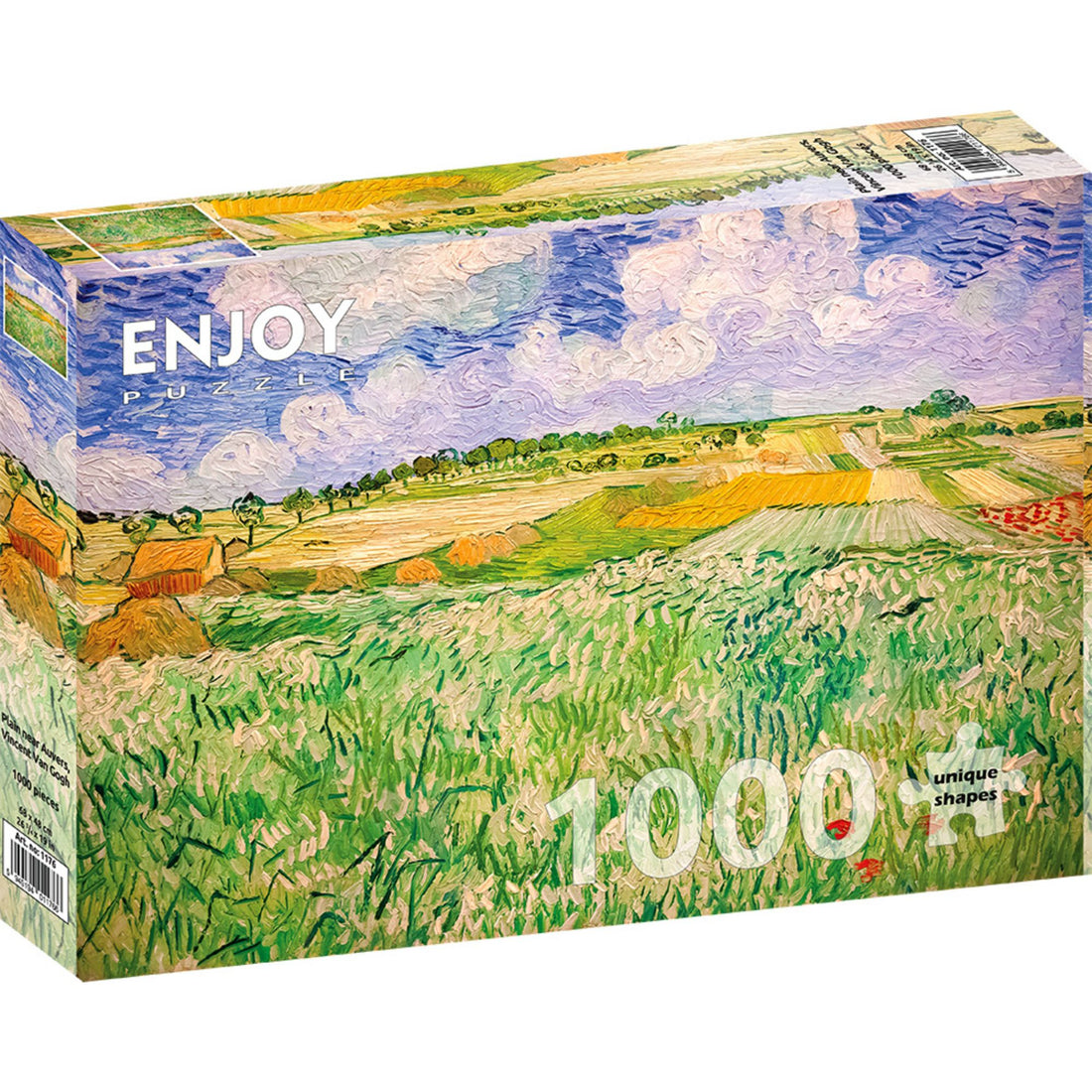 Puzzle 1000 pezzi - Vincent Van Gogh: Plain near Auvers