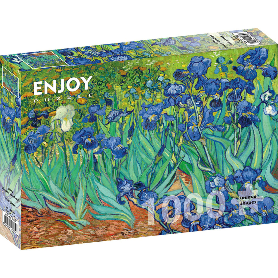 1000 piece puzzle - Vincent Van Gogh: Irises