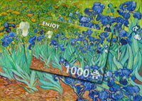 1000 piece puzzle - Vincent Van Gogh: Irises