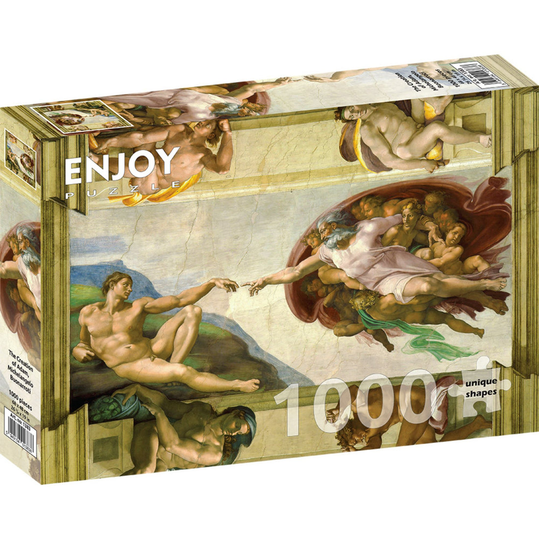 Puzzle 1000 pieces - Michelangelo Buonarroti: The Creation of Adam