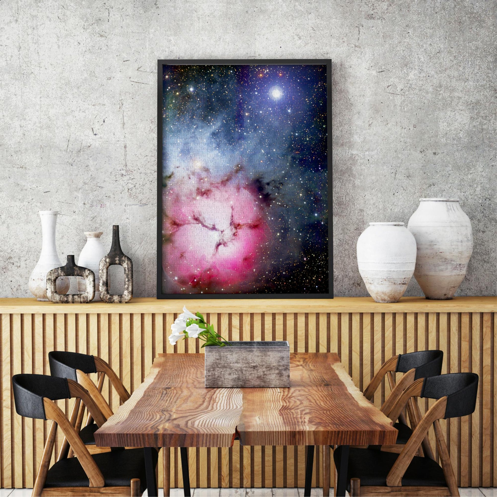 1000 piece puzzle - The Trifid Nebula