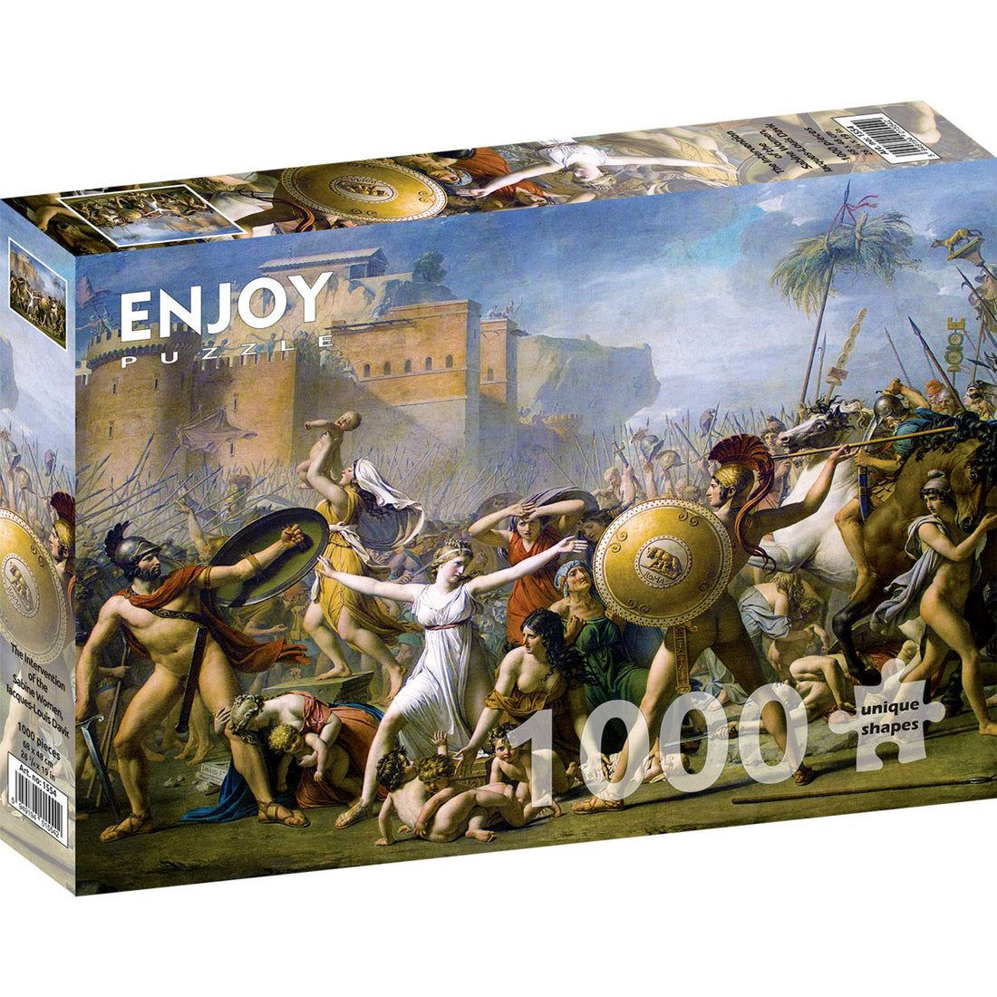 Puzzle 1000 pezzi - The Intervention of the Sabine Women