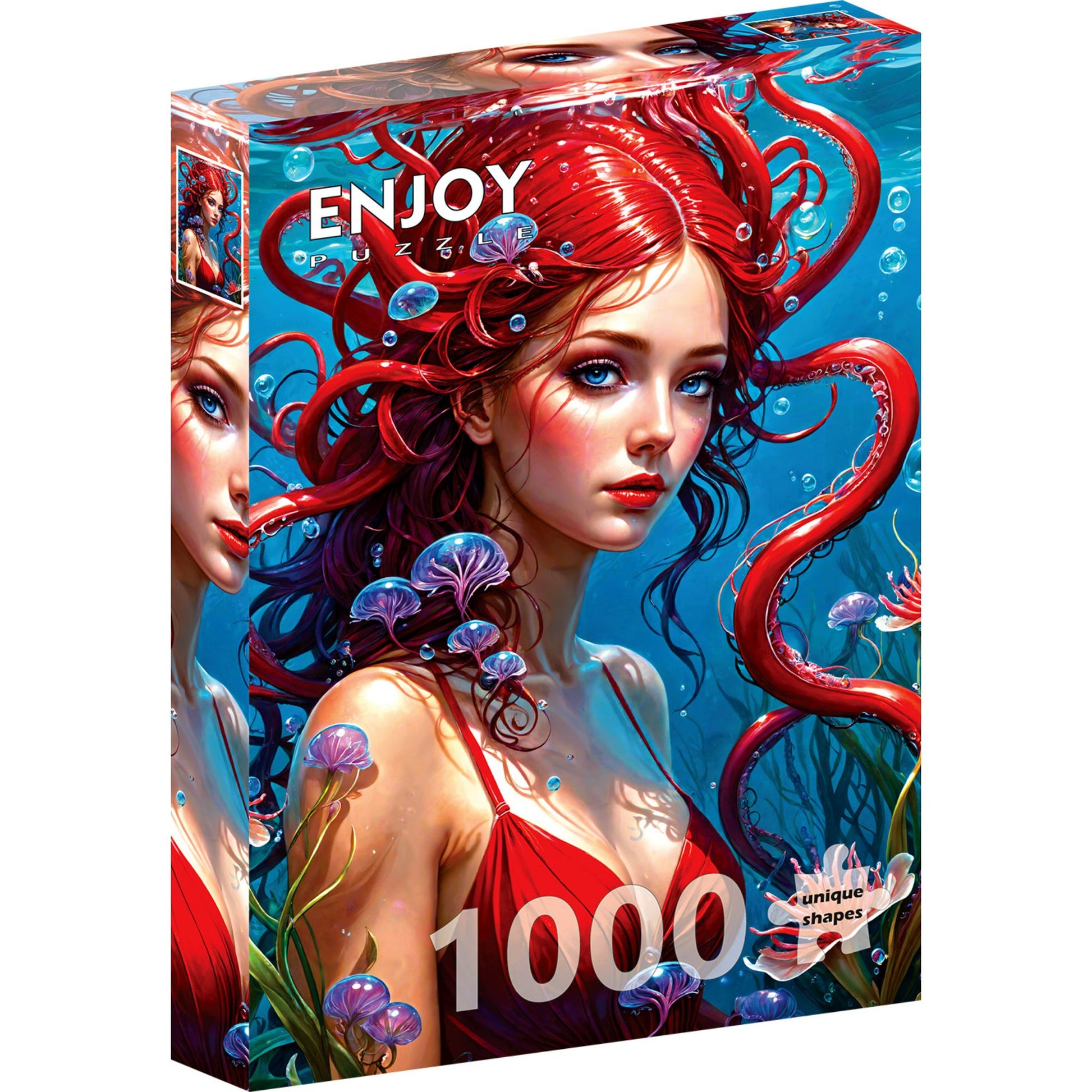 1000 piece puzzle - Ginger Mermaid