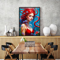 1000 piece puzzle - Ginger Mermaid