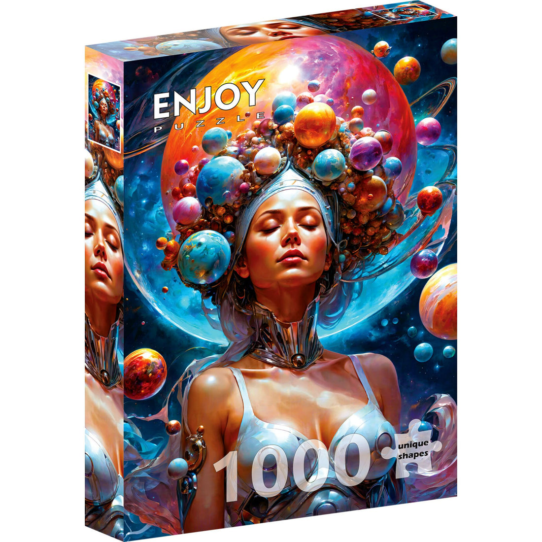 1000 piece puzzle - Cosmic Godess