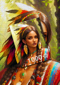 1000 piece puzzle - The Native