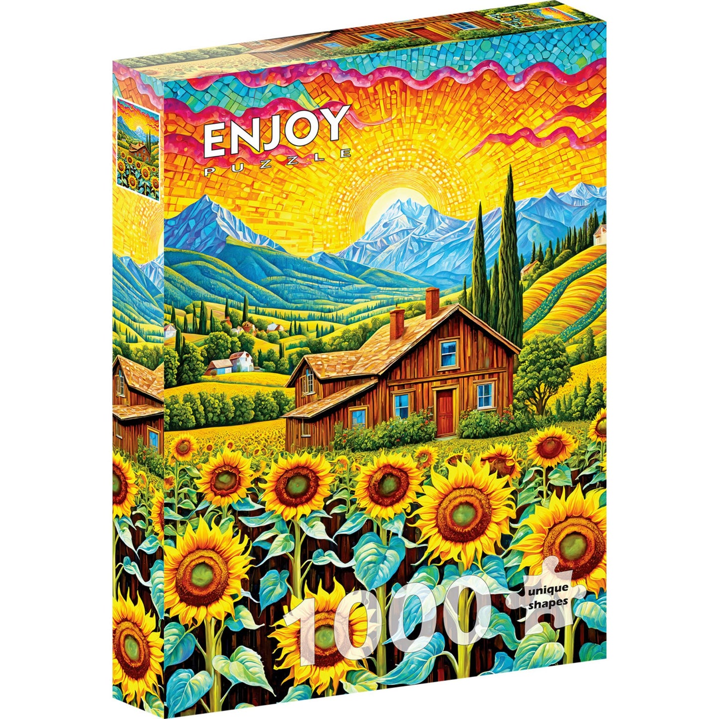 Puzzle 1000 pezzi - Sunflower House