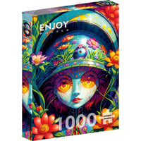 1000 piece puzzle - Floral Warrior