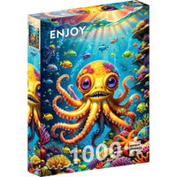 1000 piece puzzle - Cute Octopus