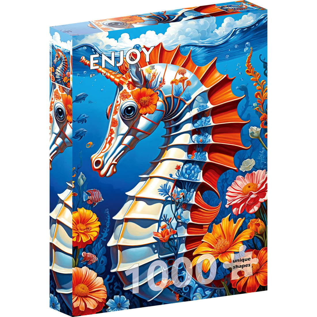 Puzzle 1000 pieces - Sea Horse