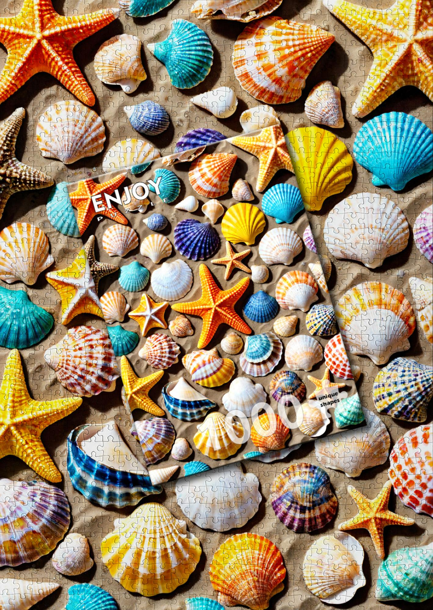 1000 piece puzzle - Beach Treasure